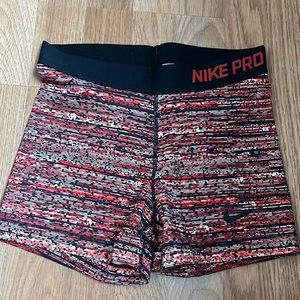 Nike pro biker shorts size medium